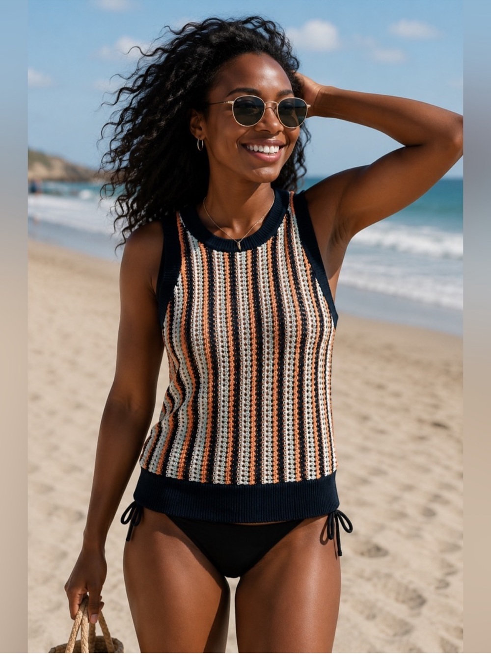 525 Krista Crochet Tank